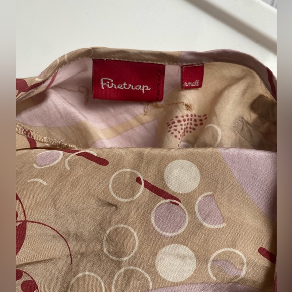 Fire trap silk tank top - Picture 3 of 4